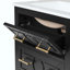 Ensemble de meuble-lavabo avec lavabo en céramique, ensemble de meuble-lavabo simple autoportant avec 3 tiroirs, armoire de rangement en bois massif-1634297662