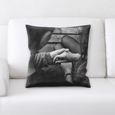 Microsuede Throw Pillow