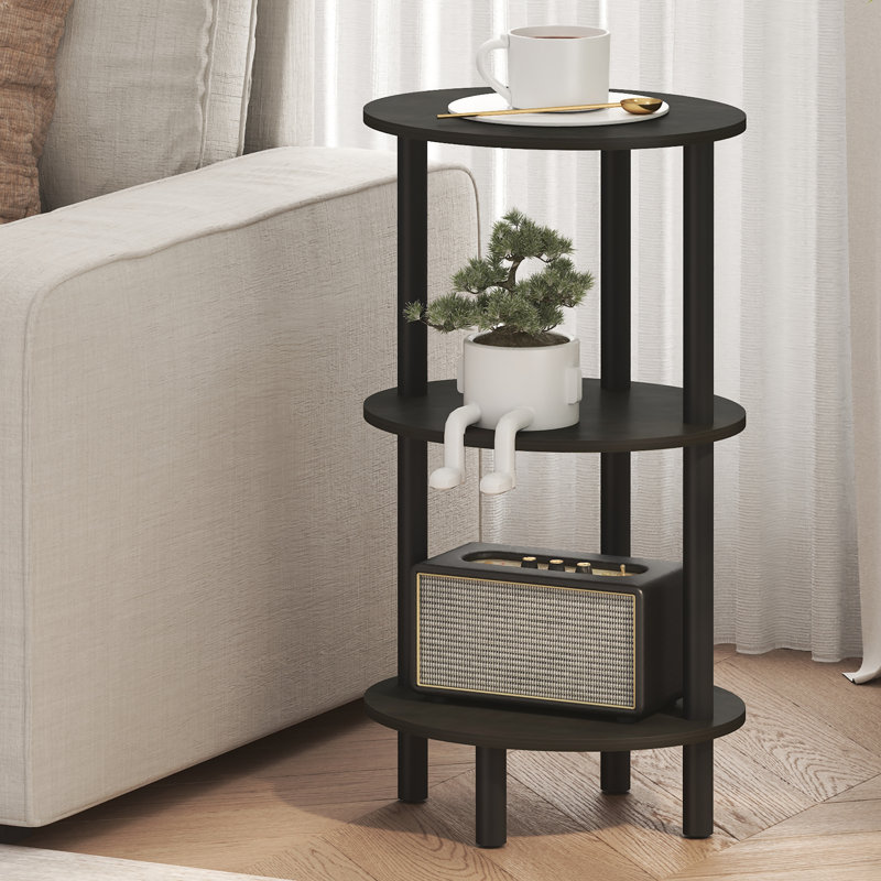 Bhuvan End Table, Espresso