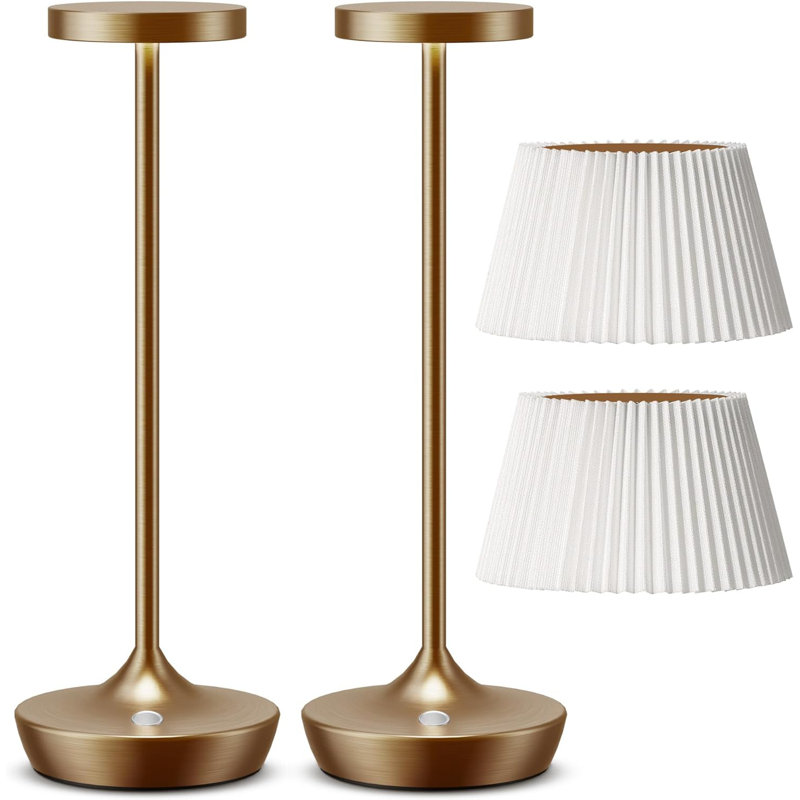 Rechargeable Cordless LED Table Lamp With Stepless Dimming, 3-Colour Temperature, Touch Control, Waterproof & Portable Design For Indoor And Outdoor Use