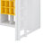 Full-Scale Raised Loft Bed Featuring Closet, Racks-2030843760