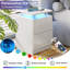38cm W Acrylic Bedside Table-276866819