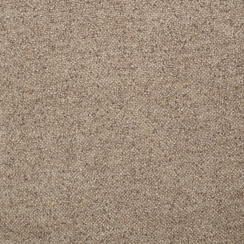 Canapé modulaire avec repose-pieds Henline, Polyester brun clair