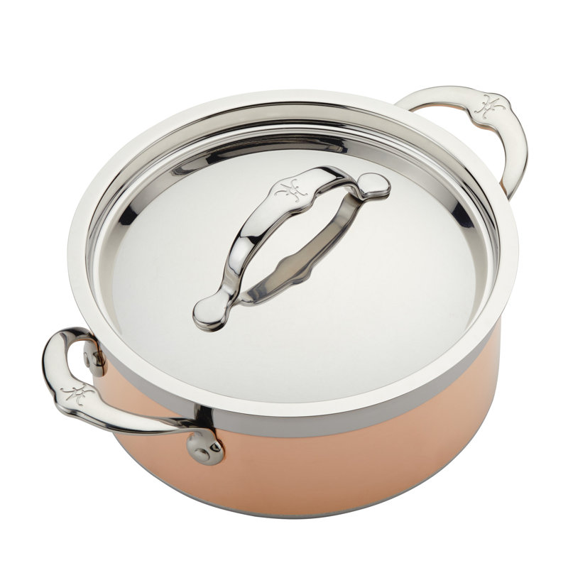 Marmite couverte Hestan CopperBond 3 pte