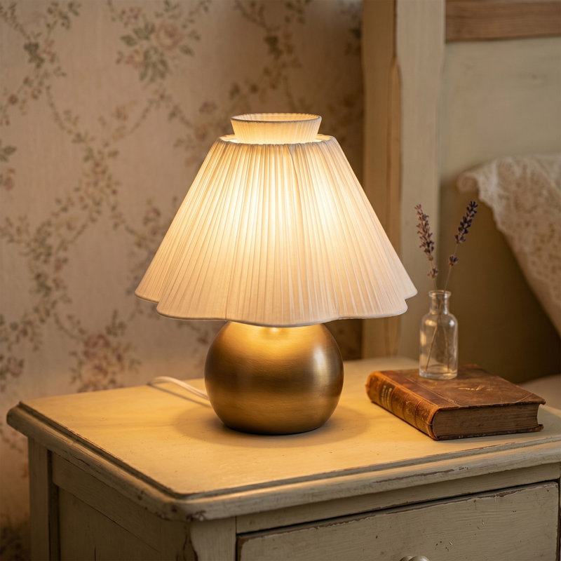 Lampe de table Schaeffer NEROLI (laiton vieilli)