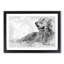 Golden Retriever in Abstract - Picture Frame Art Print-55608718-55608723