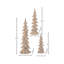 Ensemble de 3 arbres floqués en résine 10 à 17,75 po-1384342228