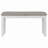 6-Piece Dining Room Table Set with 4 Ergonomic Designed Chairs & a Bench