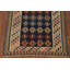 Tapis kilim bleu marine 5 x 6