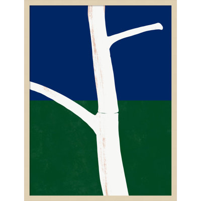 White Bark Print by Little Dean