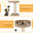 Daemion 28'' H Cat Tree