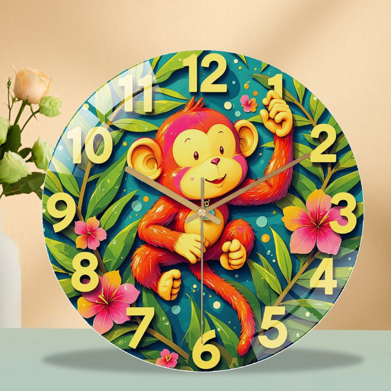 Horloge murale Monkey