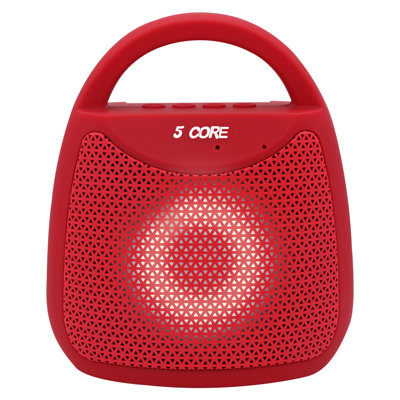 5 Core 4"" Portable Bluetooth Speaker Outdoor Wireless Mini Speakers 40w With Loud Stereo And Booming Bass, Dual Pairing, Usb, Fm, Tf Card, 10h Playtim -  BLUETOOTH-13R
