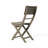 Grey Folding Chairs, Built With Wood, Weather-, 2 Wood Grey, No Assembly, &