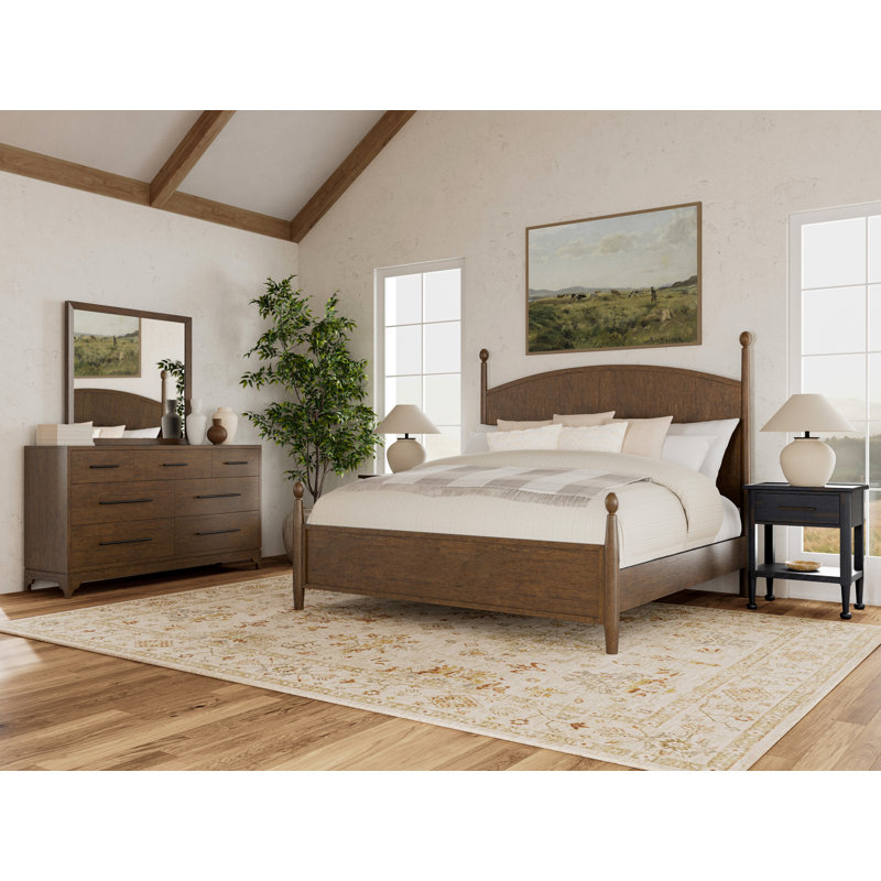 Billie Panel Bed, Queen