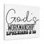 Écriture sur les murs Éphésiens 2: 10 «I am Godworkmanship Bible Verse Canvas Christian-865278231