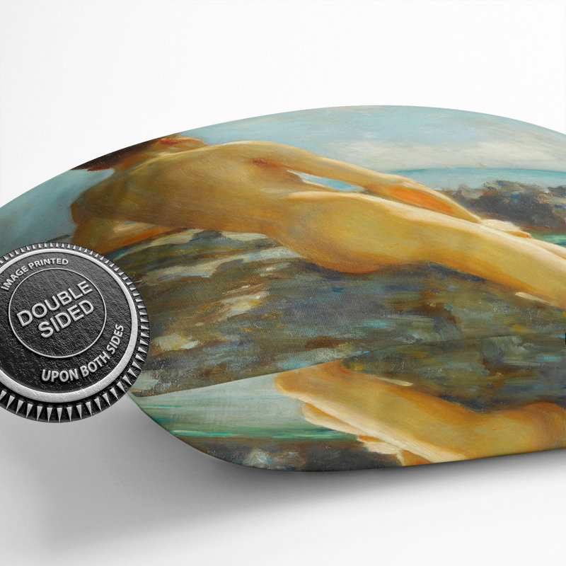 The Bather Scatter Cushion, 55cm H x 55cm W x 20cm D