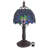 Ravishing Peacock Tiffany-Style Table Lamp