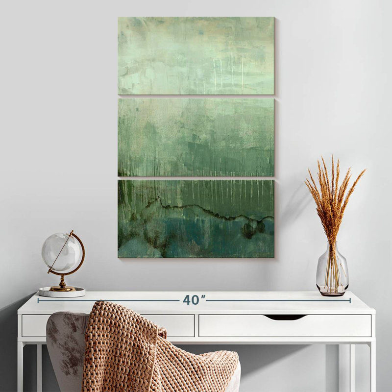 Emerald Sky I, 32" H x 20" W