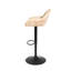Amirkhan Swivel Adjustable Height Counter Stool with Metal Frame-783610263