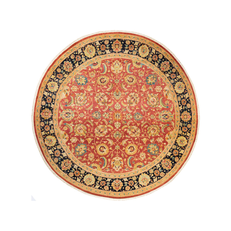 Classic One-of-a-Kind 9' 1" X 9' 1" Hand Knotted Area Rug