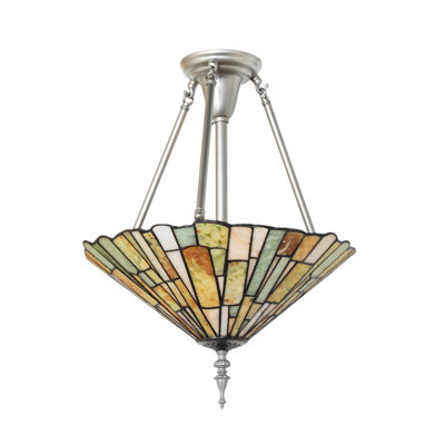 3 - Light Semi Flush Mount