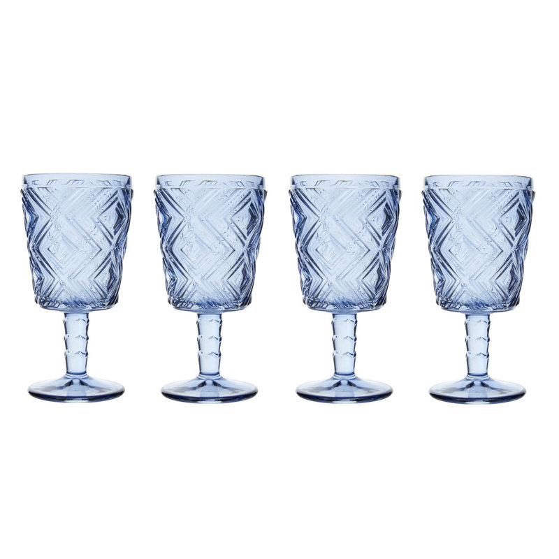 Lim 260ml Wine Glass Set, Blue