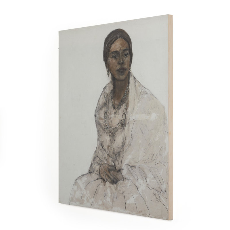 Espera by Paul Meyer, 48" H x 40.5" W, Maple Box