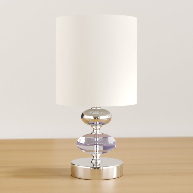 Loni Metal Table Lamp, White