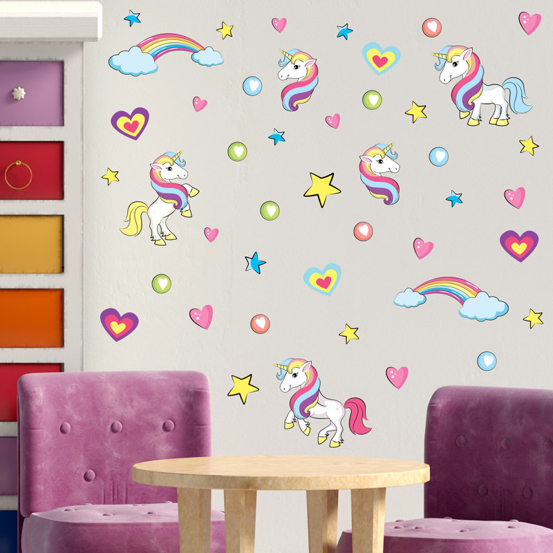 Unicorn Kids Wall Sticker
