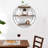 Alaina 3 Piece Circle Wood Floating Shelf-847772614