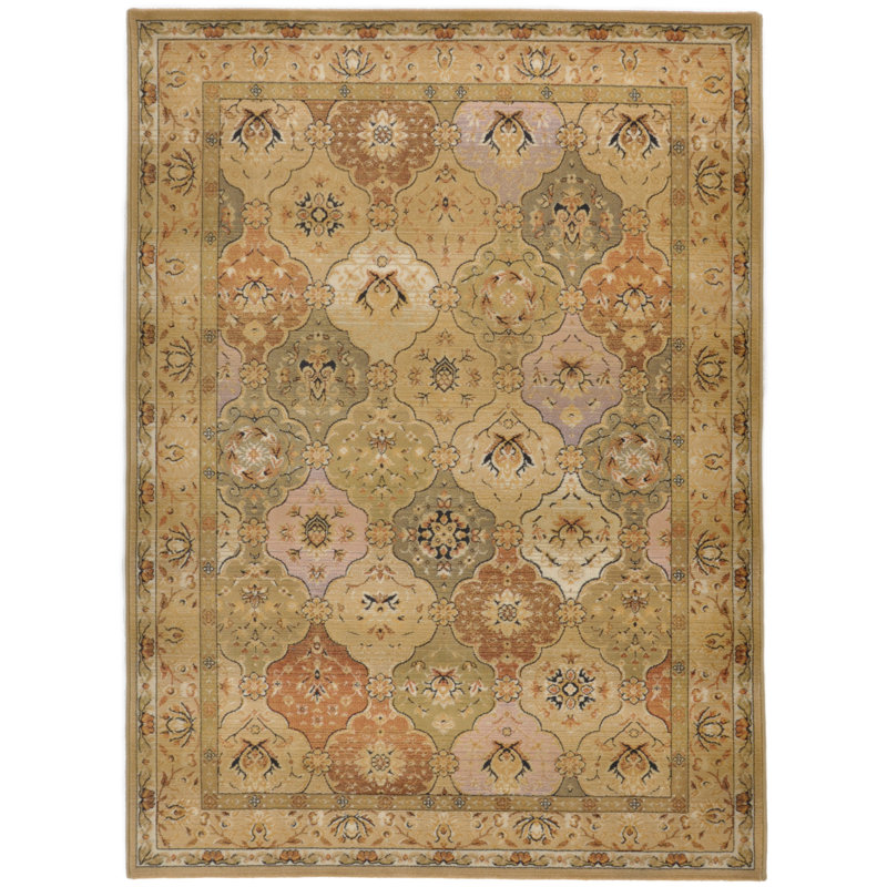 Gabiro Machine Woven Beige Indoor Rug, Rectangle 120 x 180cm