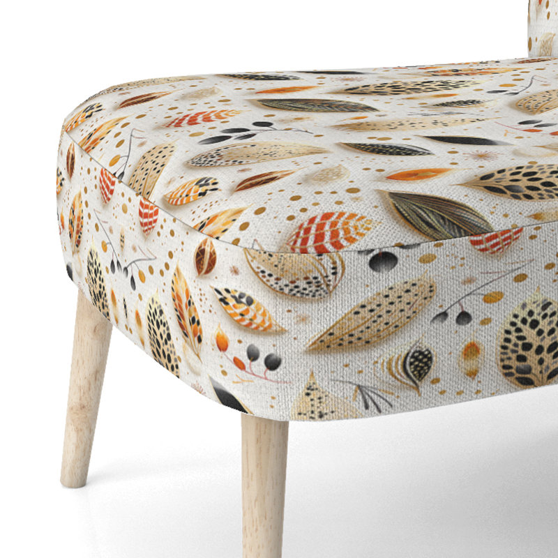 Soft Botanical Hues - Chaise d'appoint rembourrée
