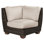 Saddleback Outdoor Corner Wedge Lounge Chair