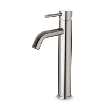 Round Single Hole Vessel Lavatory Faucet