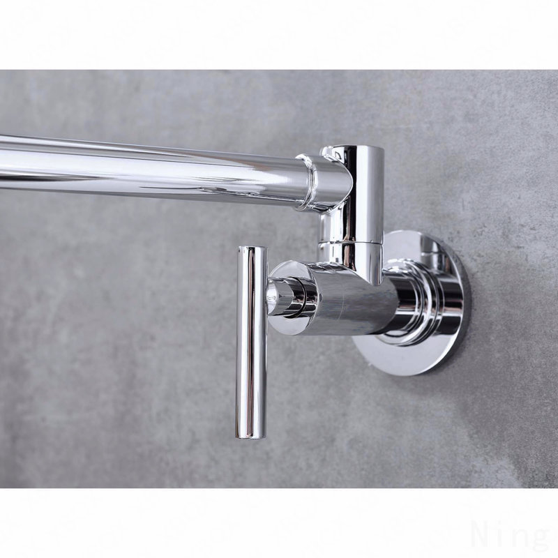 Robinet remplisseur mural, Chrome chrome