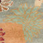 Tapis floral en laine touffeté à la main Jakahri-14816631
