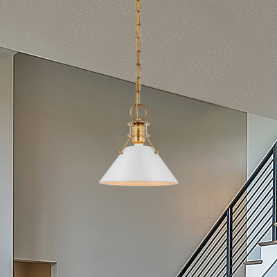 Valora 1-Light Dimmable Cone Pendant