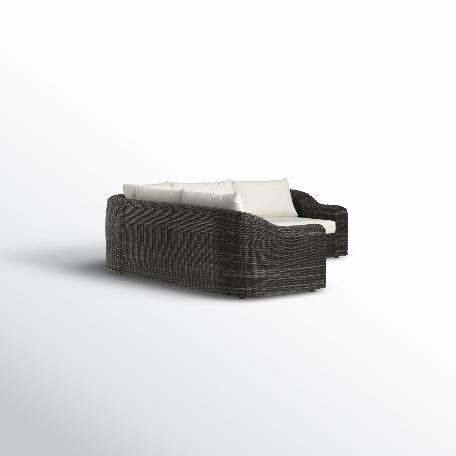 Cosha 121.5 Wide, Charcoal