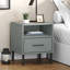 Panzino 40cm W Metal Bedside Table-267523206