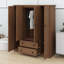 Door Wardrobe Armoire Closet With Drawers-365287582