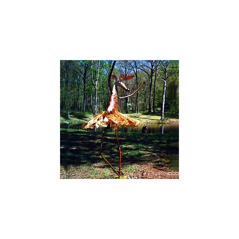 Weather Resistant Copper Garden Statue