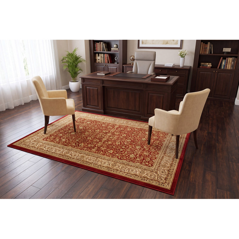Atterbury Oriental Indoor Rug, Rectangle 6'7" x 9'6"