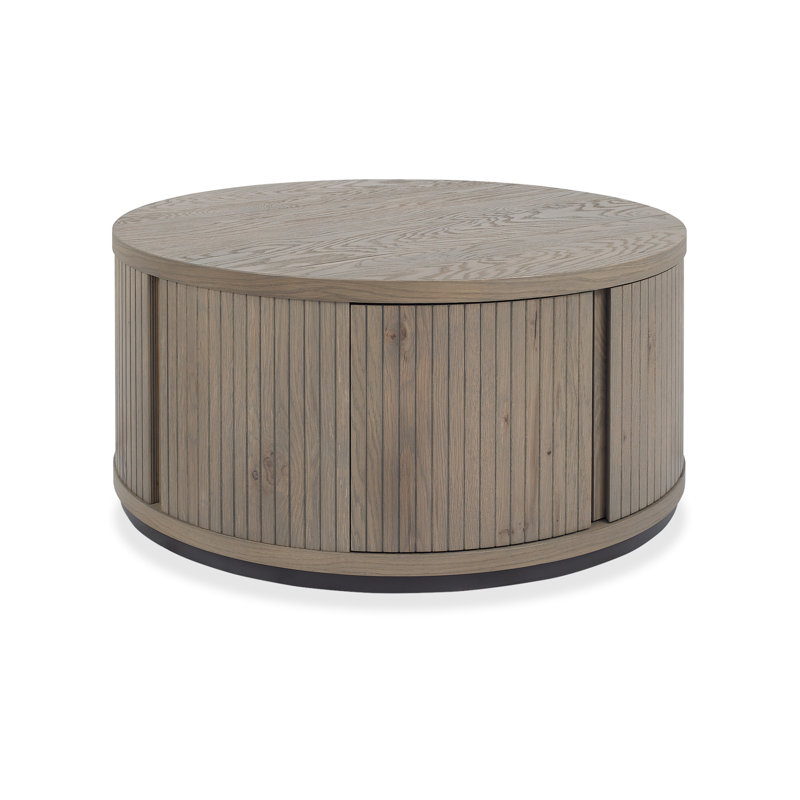 Coffee Table with Storage, Grey
