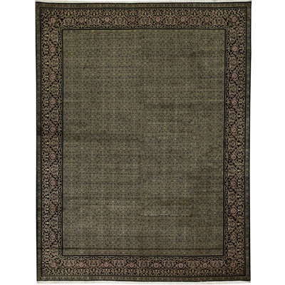 Jahan One-of-a-Kind Rectangle 12' X 15' Hand Knotted Area Rug