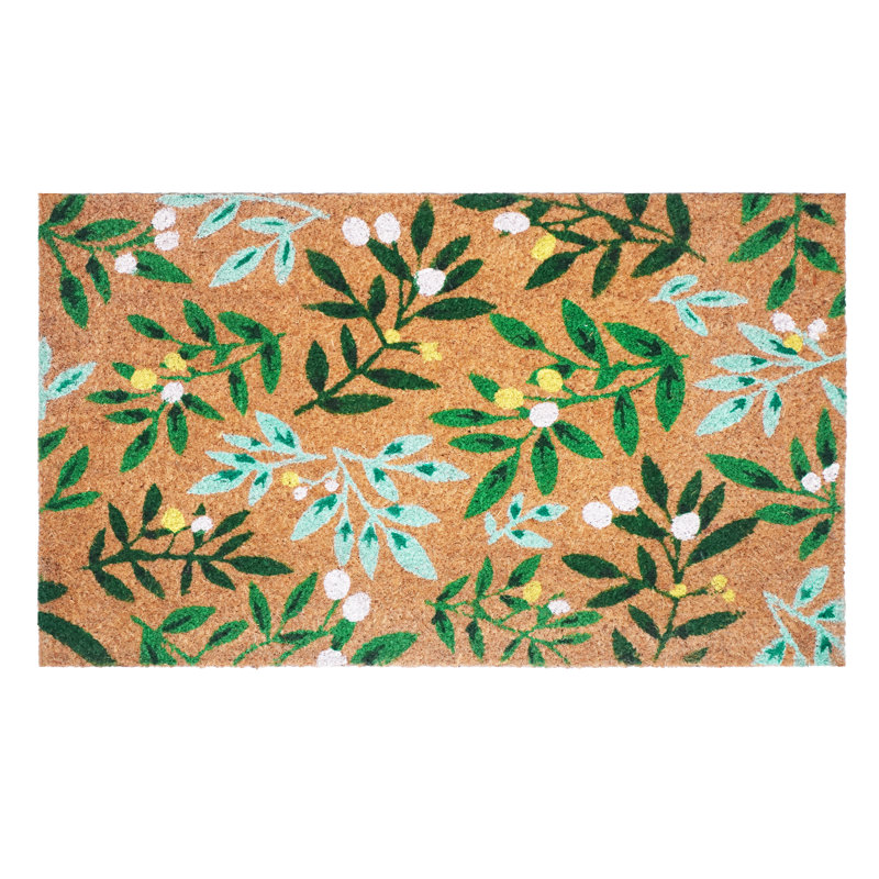 Paillasson Botanical Olives , L 17 po x L 29 po