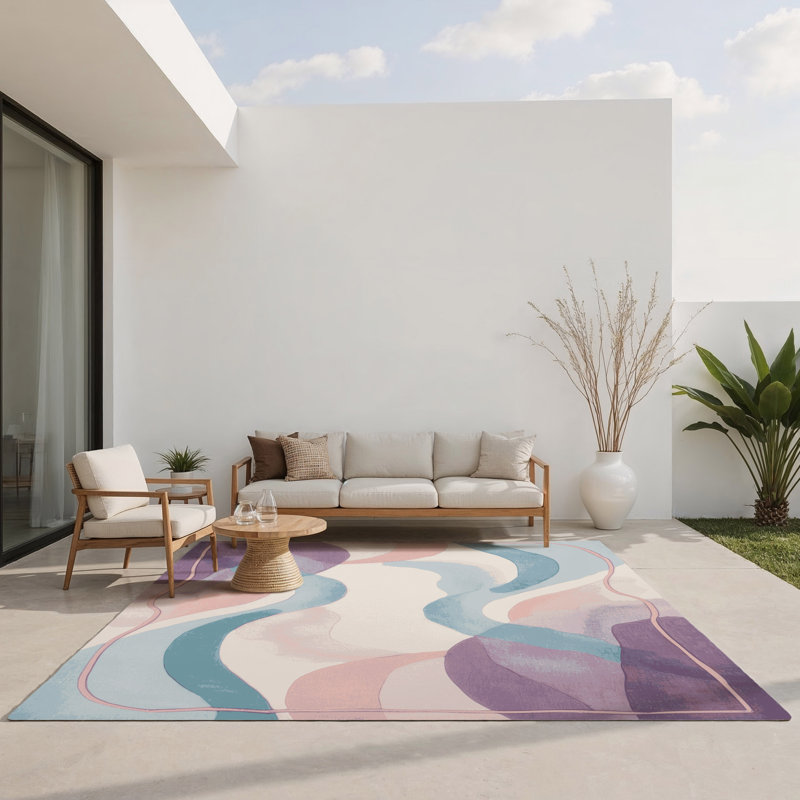 Tapis intérieur et extérieur Soft Dew, Rectangulaire 8 pi x 10 pi
