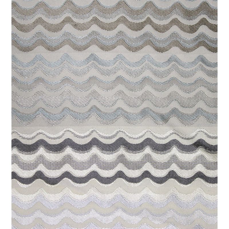 Tissu en soie New Wave, Patine argentée