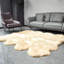 Tapis champagne fait à la main Fraley-629481356