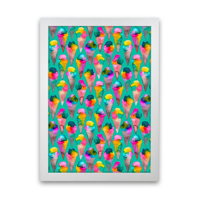 Cute Ice Creams Kids - Print